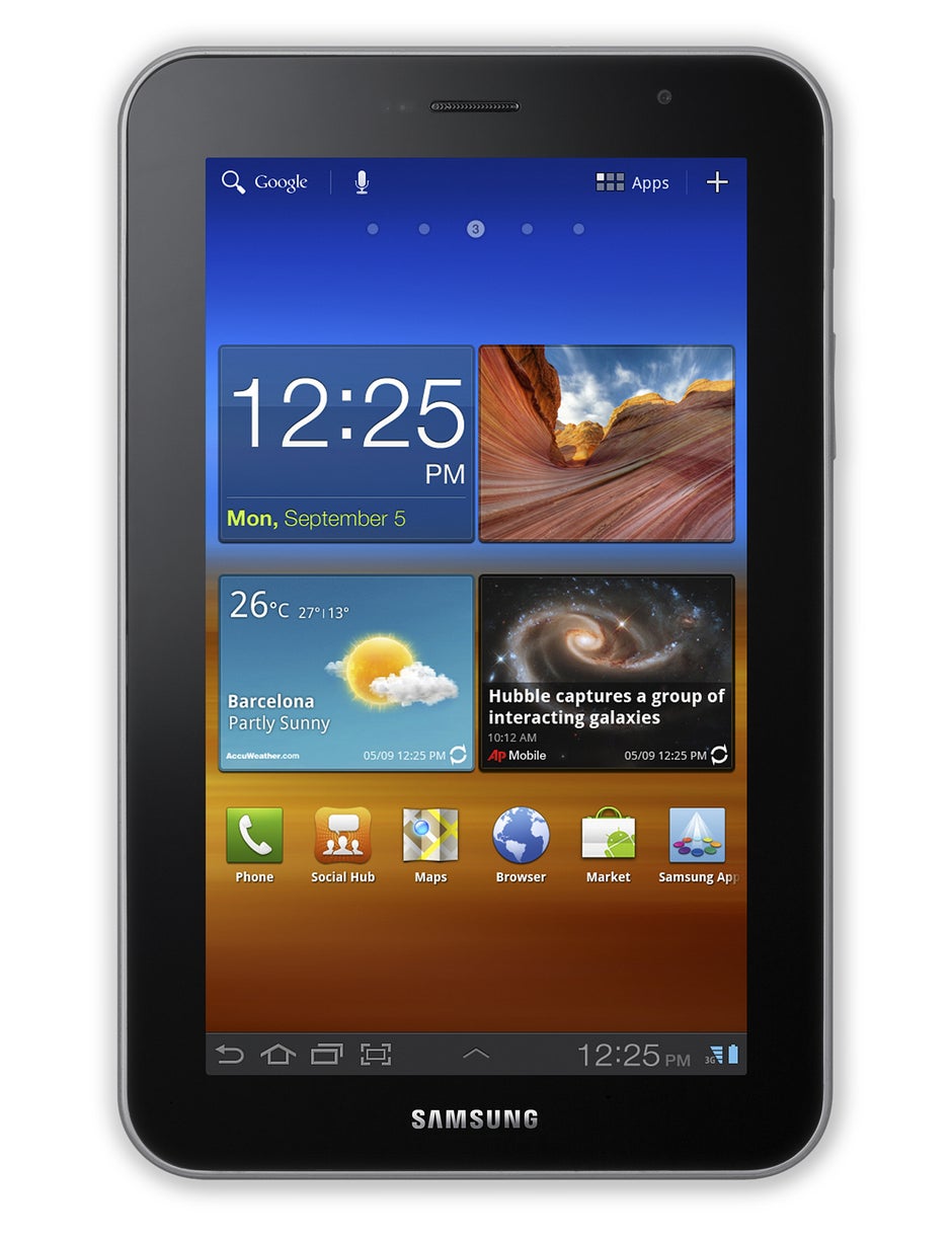 Samsung presenta la Galaxy Tab 7.0 Plus
