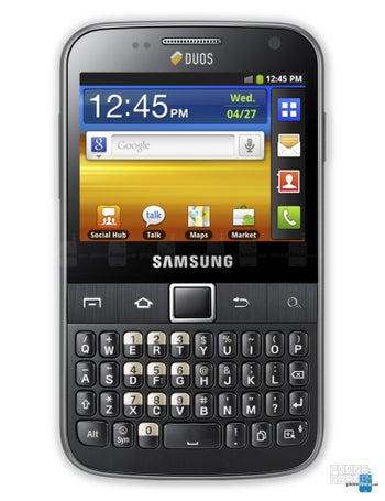 Samsung Galaxy Y Pro DUOS specs