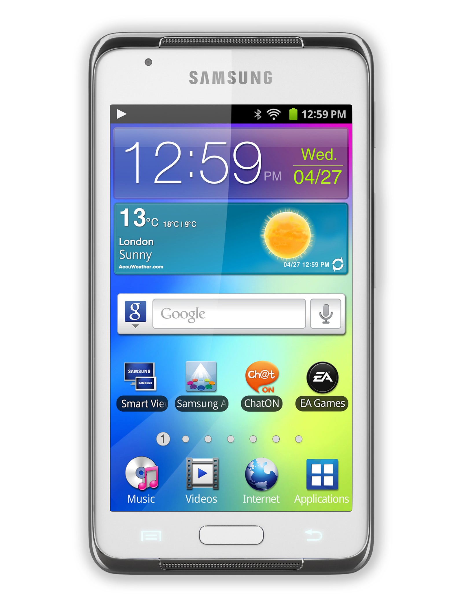 Samsung Galaxy Player: Imágenes y Video #CES