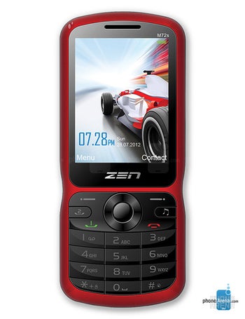 Zen Mobile Shine M72 specs