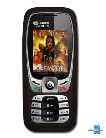Sagem MyX-4 specs