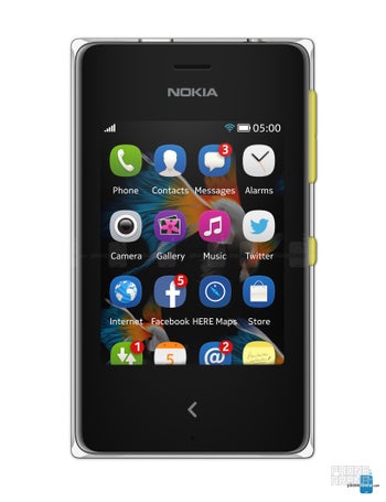 Nokia Asha 500 specs