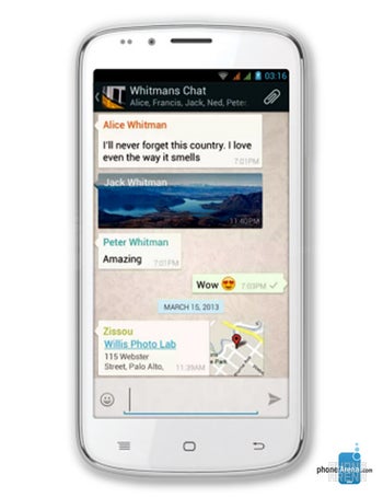 Videocon A54 specs