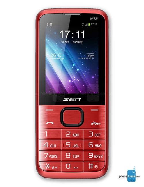 zen m72 keypad mobile