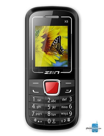 Zen Mobile X5 specs