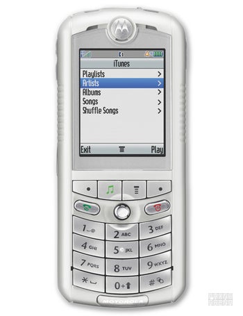 Motorola ROKR E1 (E790) specs
