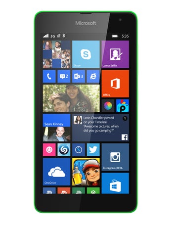 lumia 535 display