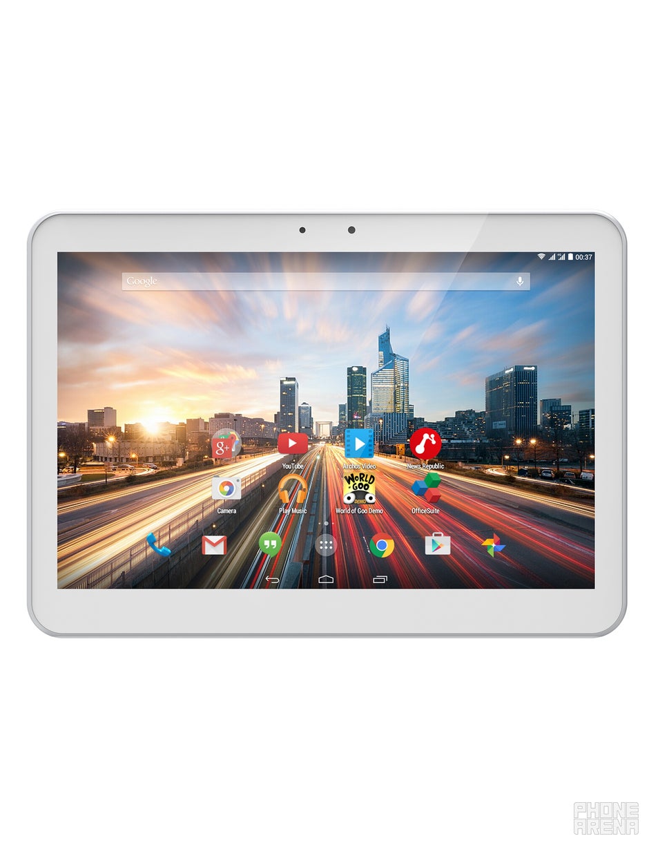 Vitre Tactile LCD Pour Archos 101 Helium Lite / Xenon Lite / 101b Copper - Blanc