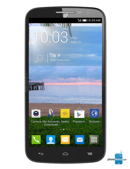 Alcatel Onetouch Pop Mega Specs Phonearena