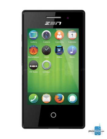 Zen Mobile Ultrafone 105 Fire specs