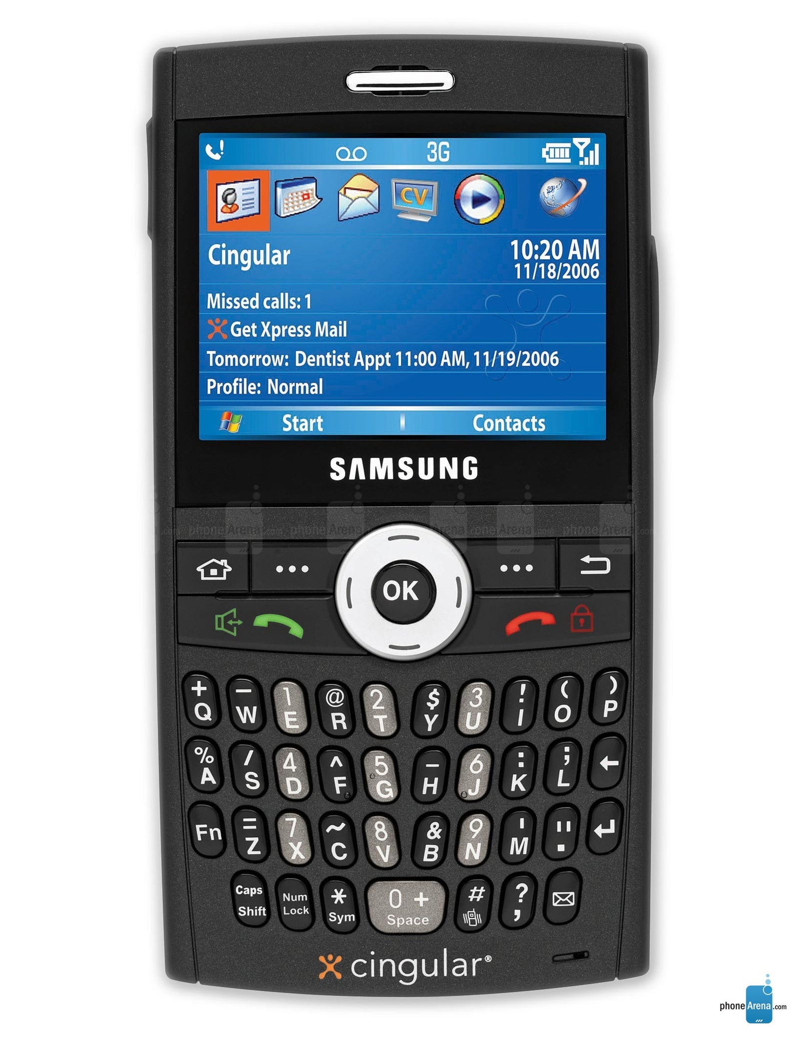 Samsung BlackJack specs - PhoneArena