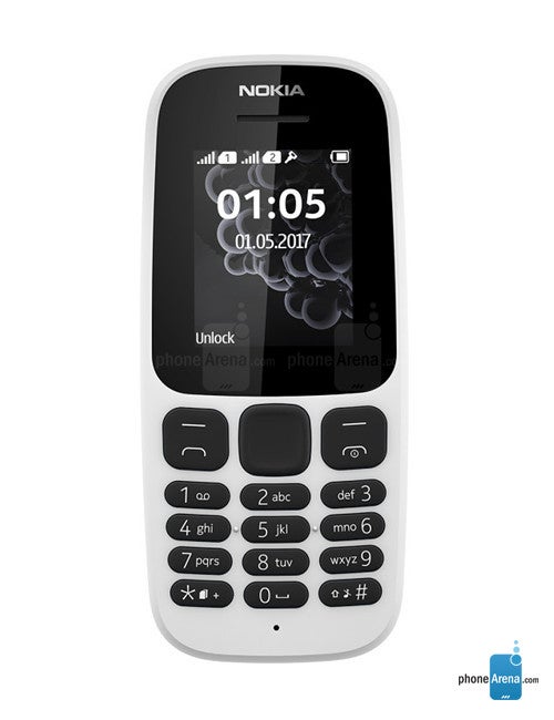 Hãy xem thông số kỹ thuật của Nokia 105 (2017) với máy pin trâu và màn hình lớn giúp bạn dễ dàng xem tin nhắn và gọi điện.