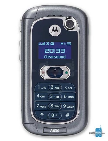 Motorola A630 specs