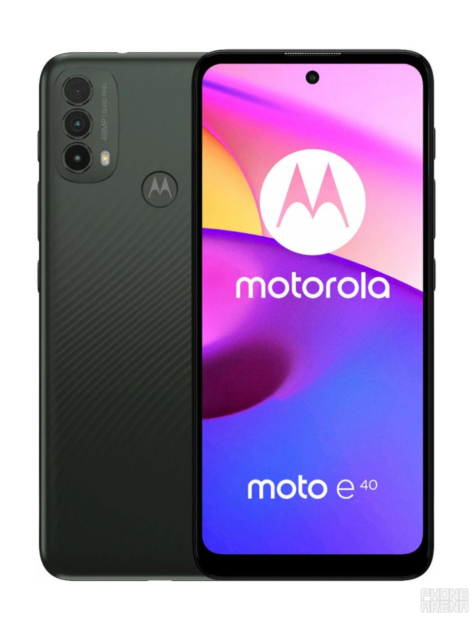 Motorola Moto E40 listed on retailer's website with specs, price