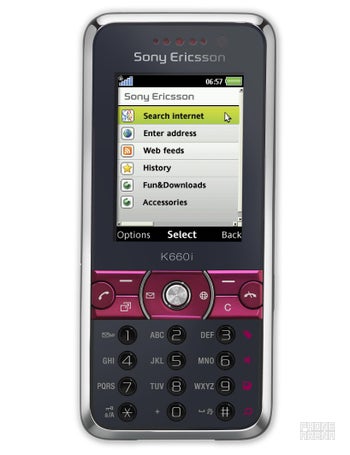 Sony Ericsson K660 specs