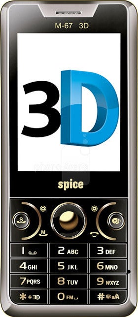 Spice Mobile M-67 3D