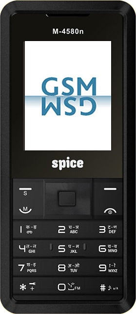 Spice Mobile M-4580n