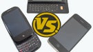 Motorola DROID, Apple iPhone 3GS and Palm Pre: side by side