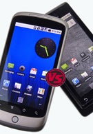 HTC Nexus One and Motorola DROID: side by side