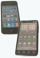 Apple iPhone 4 vs. HTC EVO 4G: side by side