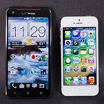 HTC DROID DNA vs Apple iPhone 5