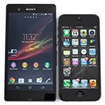 Sony Xperia Z vs Apple iPhone 5