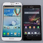 LG Optimus G Pro vs Sony Xperia Z