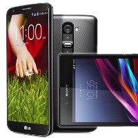 LG G2 takes on Xperia Z Ultra's Triluminos display, the GS4, HTC One and the iPhone 5: screen comparison