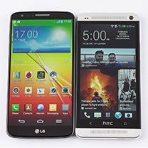LG G2 vs HTC One