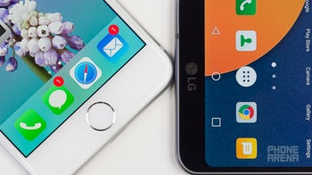 Apple iPhone 8 vs LG G6