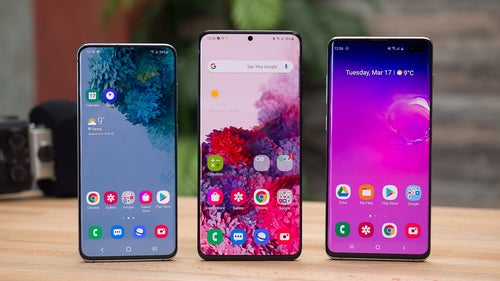 compare samsung s10 and s20