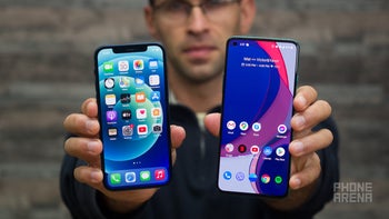 OnePlus 8T vs iPhone 12
