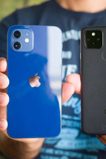 Apple iPhone 12 vs Google Pixel 5