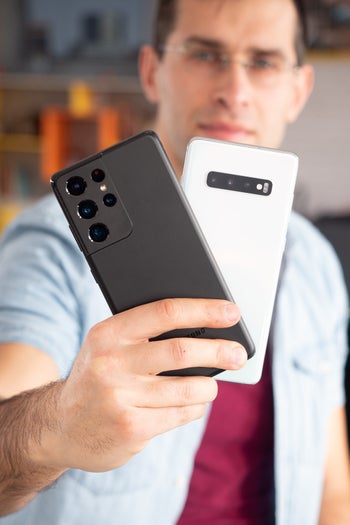 Samsung Galaxy S21 Ultra vs Galaxy S10 Plus