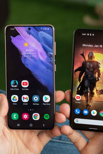 Samsung Galaxy S21 vs Google Pixel 5