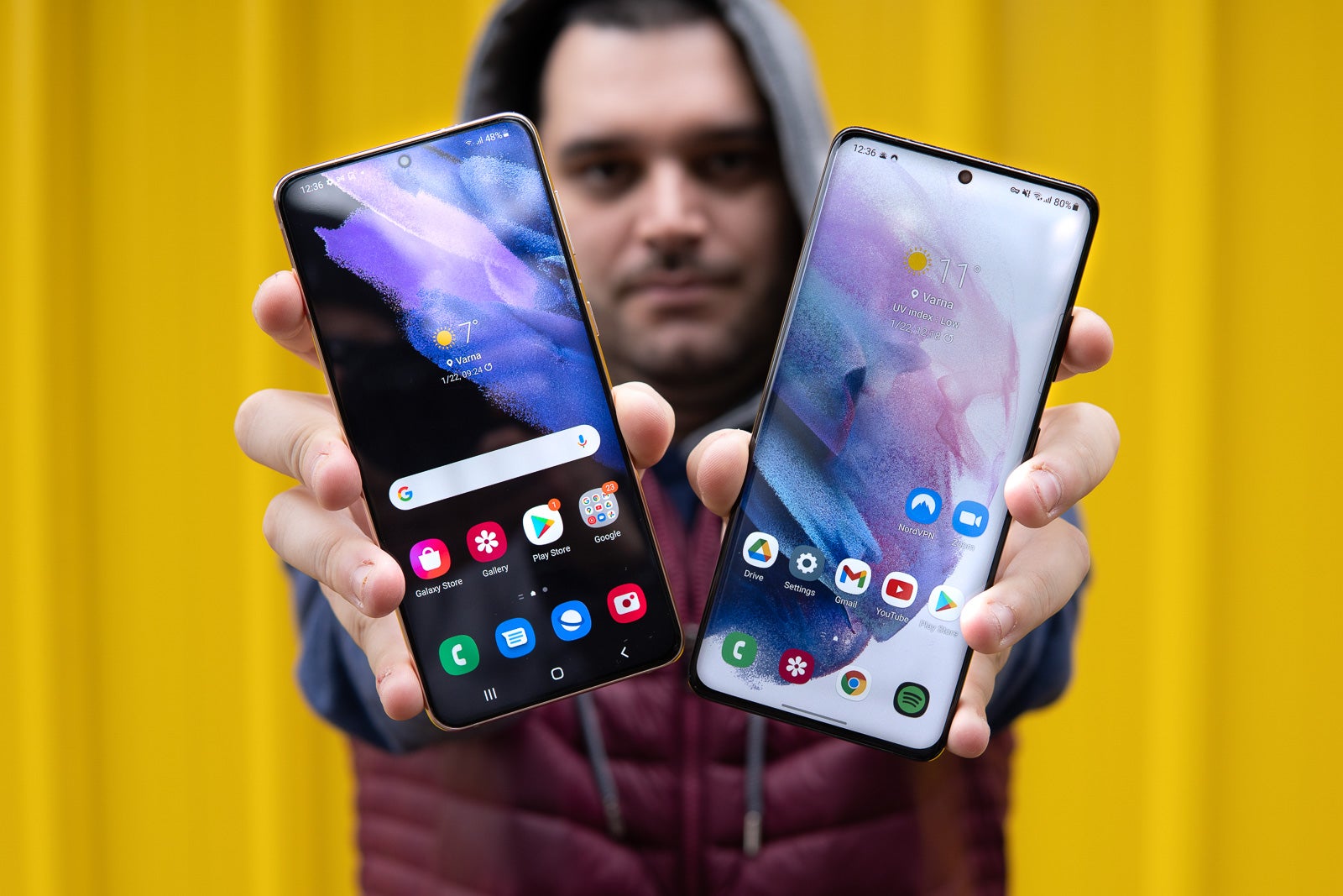 Samsung Galaxy S21 Plus vs Galaxy S21 Ultra