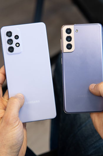 Samsung Galaxy A72 vs Galaxy S21 5G: expectations
