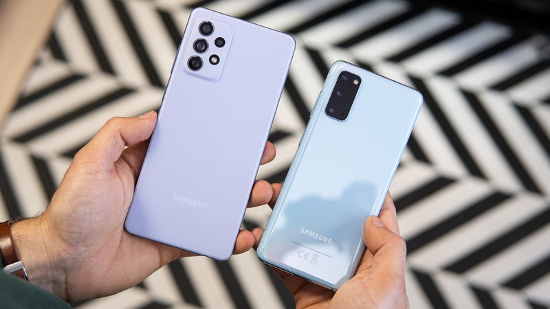 Samsung Galaxy A72 5G vs Galaxy S20 5G