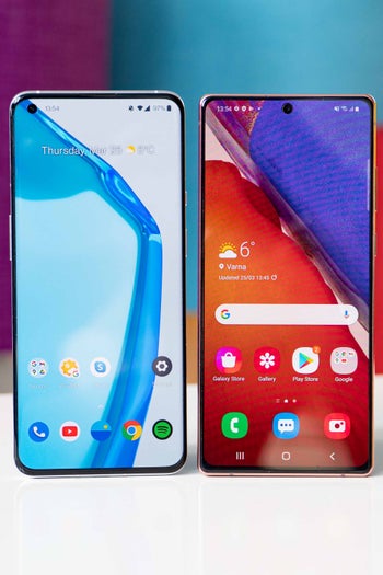 OnePlus 9 Pro vs Samsung Galaxy Note 20
