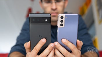 Google Pixel 6 vs Samsung Galaxy S21
