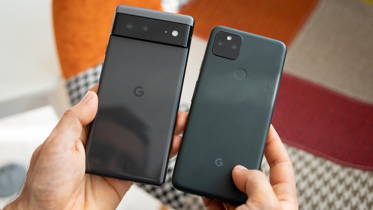 Google Pixel 6 vs Pixel 5a: main differences - PhoneArena