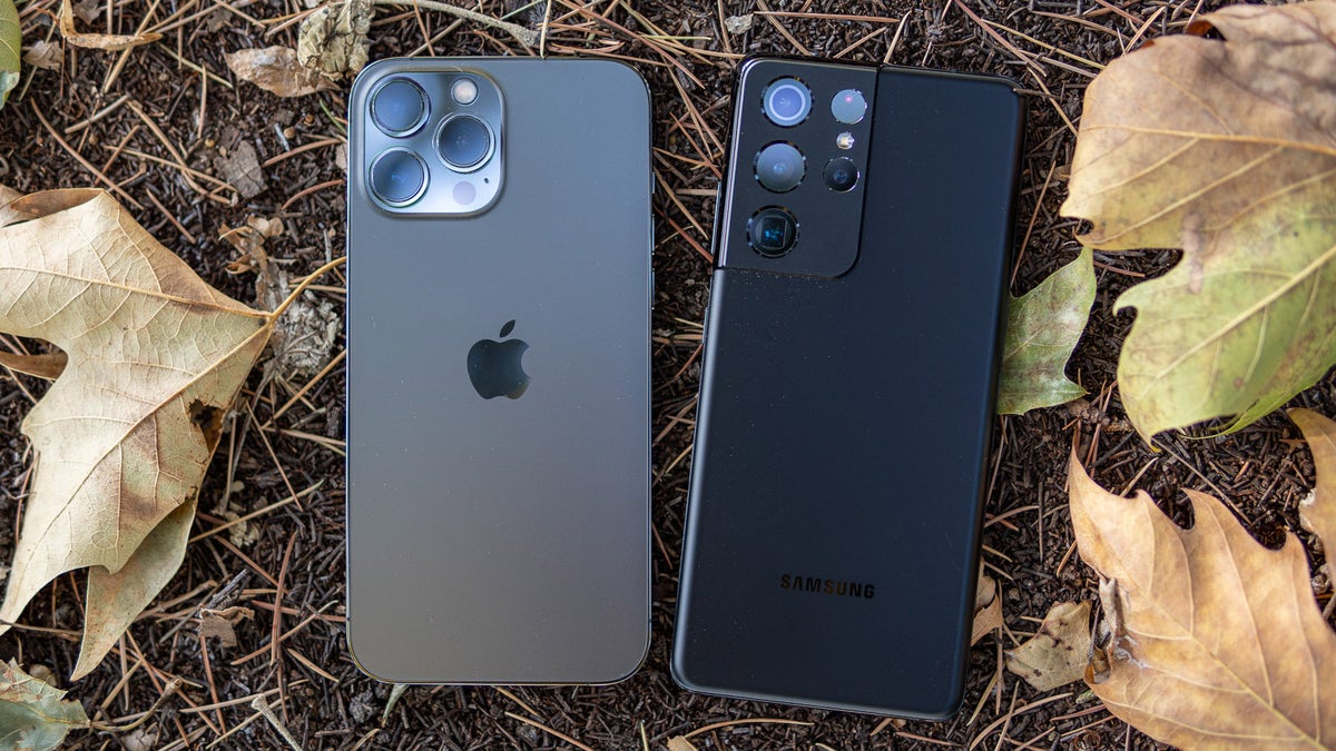 iPhone 13 Pro Max vs Galaxy S21 Ultra - PhoneArena