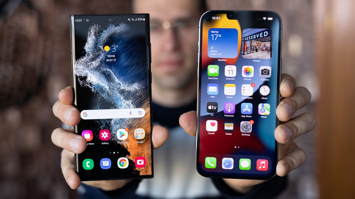 Samsung Galaxy S22 Ultra vs Apple iPhone 13 Pro Max - PhoneArena