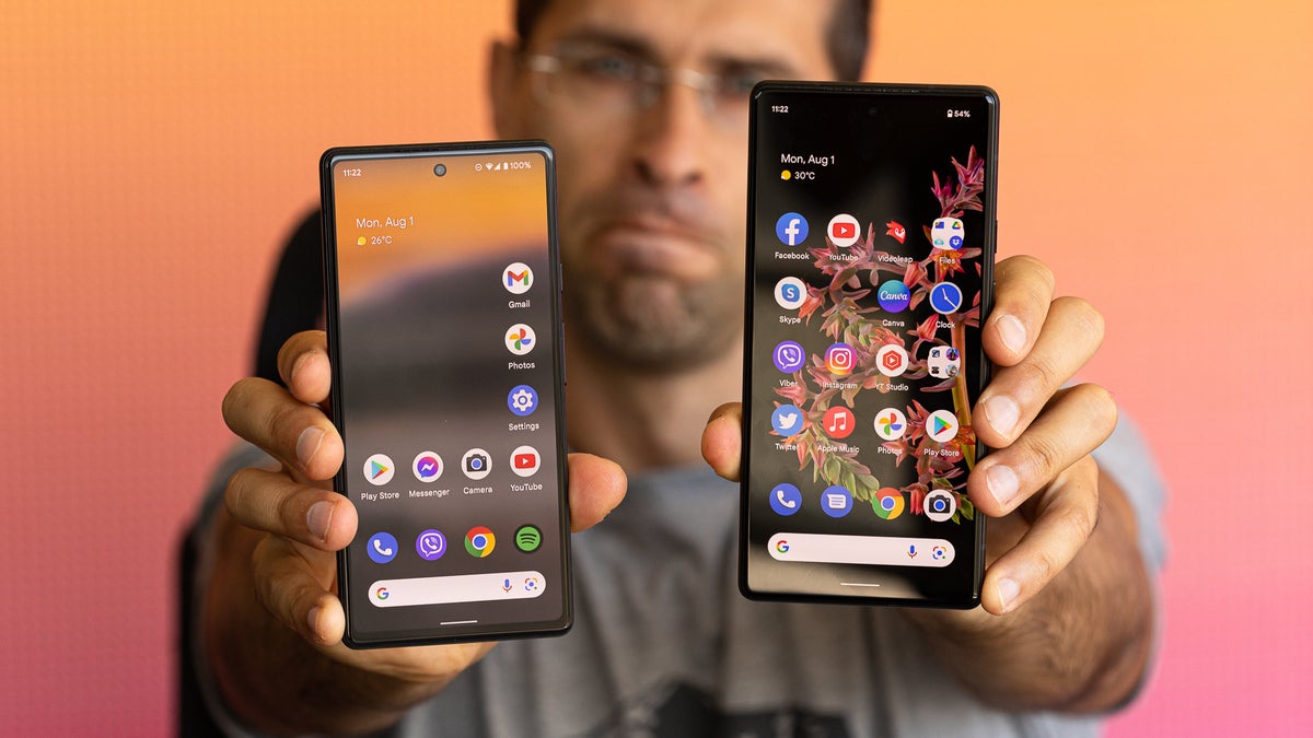 Google Pixel 6 vs 6 Pro: which smartphone is right for you?