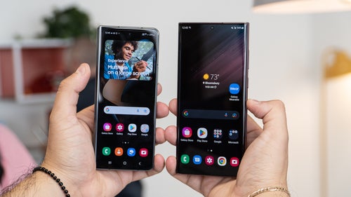 Samsung Galaxy Z Fold 4 vs Galaxy S22 Ultra: comparison - PhoneArena