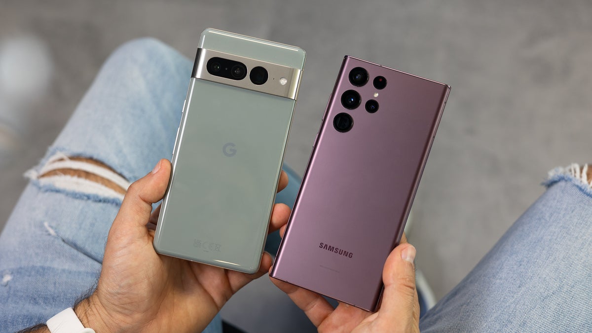 Pixel 7 Pro vs Galaxy S22 Ultra: top dogs of the past - PhoneArena