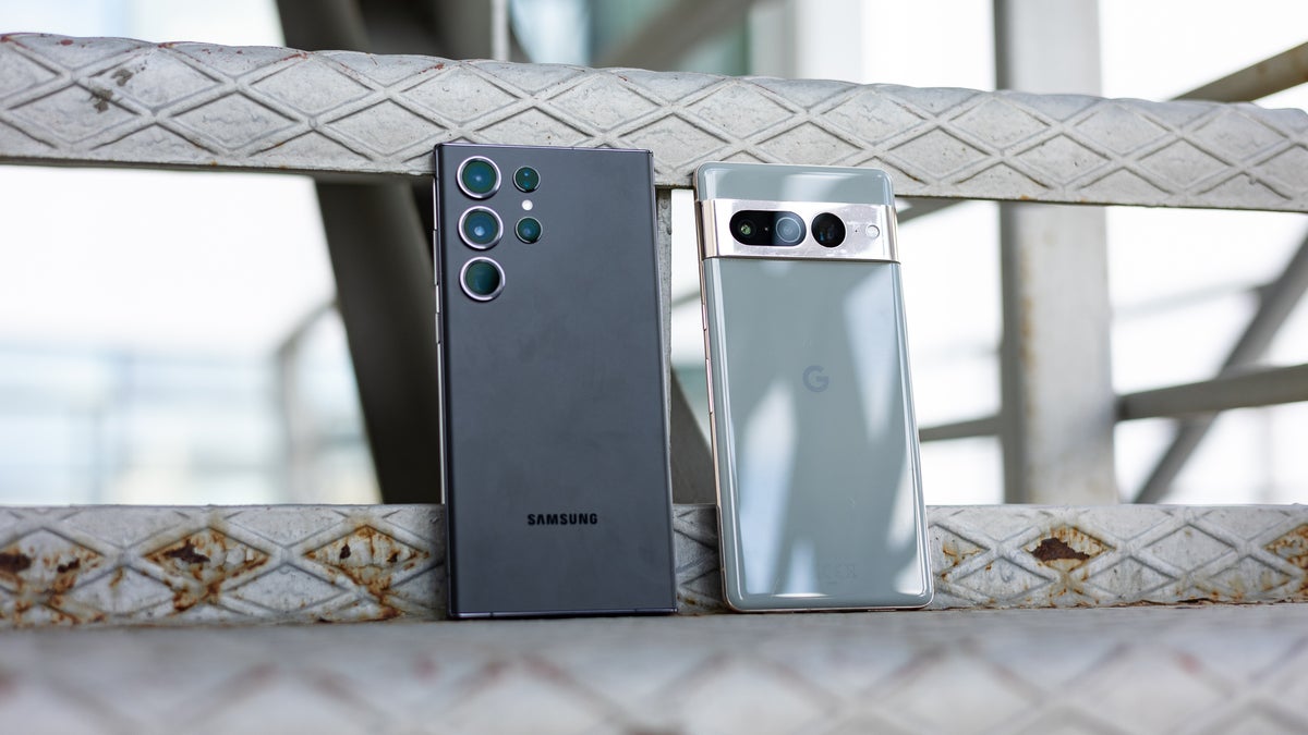 Samsung Galaxy S23 Ultra vs Google Pixel 7 Pro: the battle of Androids