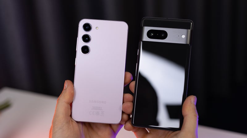 Samsung Galaxy S23 vs Google Pixel 7