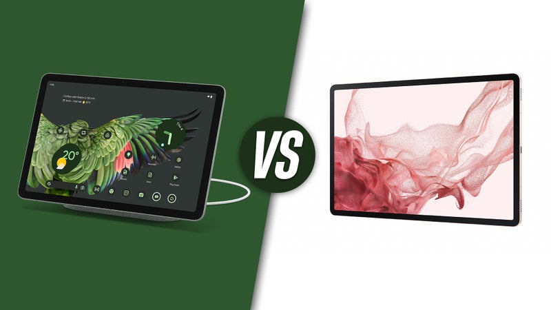 Google Pixel Tablet vs Samsung Galaxy Tab S8: preview