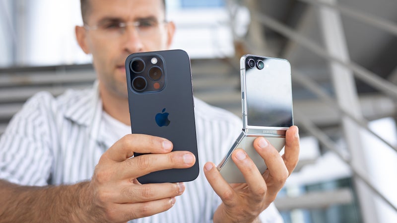 iPhone 15 Pro vs Samsung Galaxy Z Flip 5: to flip or not to flip?